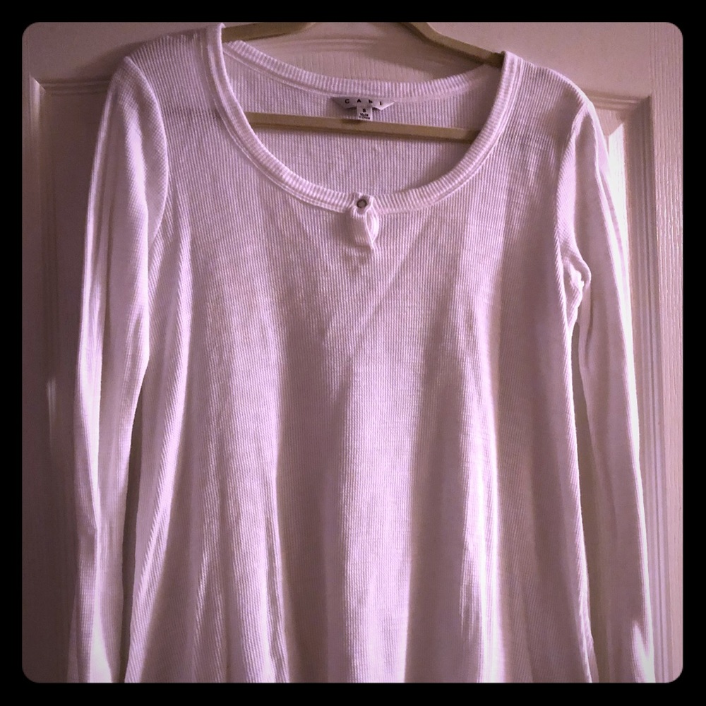 Long sleeve CAbi waffle tee